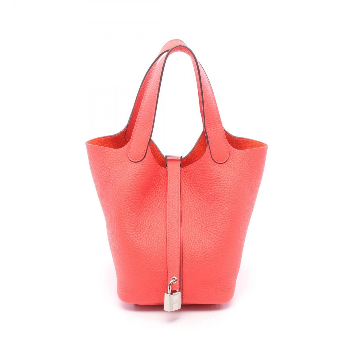 HERMES Picotin Lock PM Taurillon Bag Red