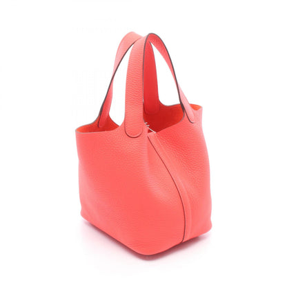 HERMES Picotin Lock PM Taurillon Bag Red