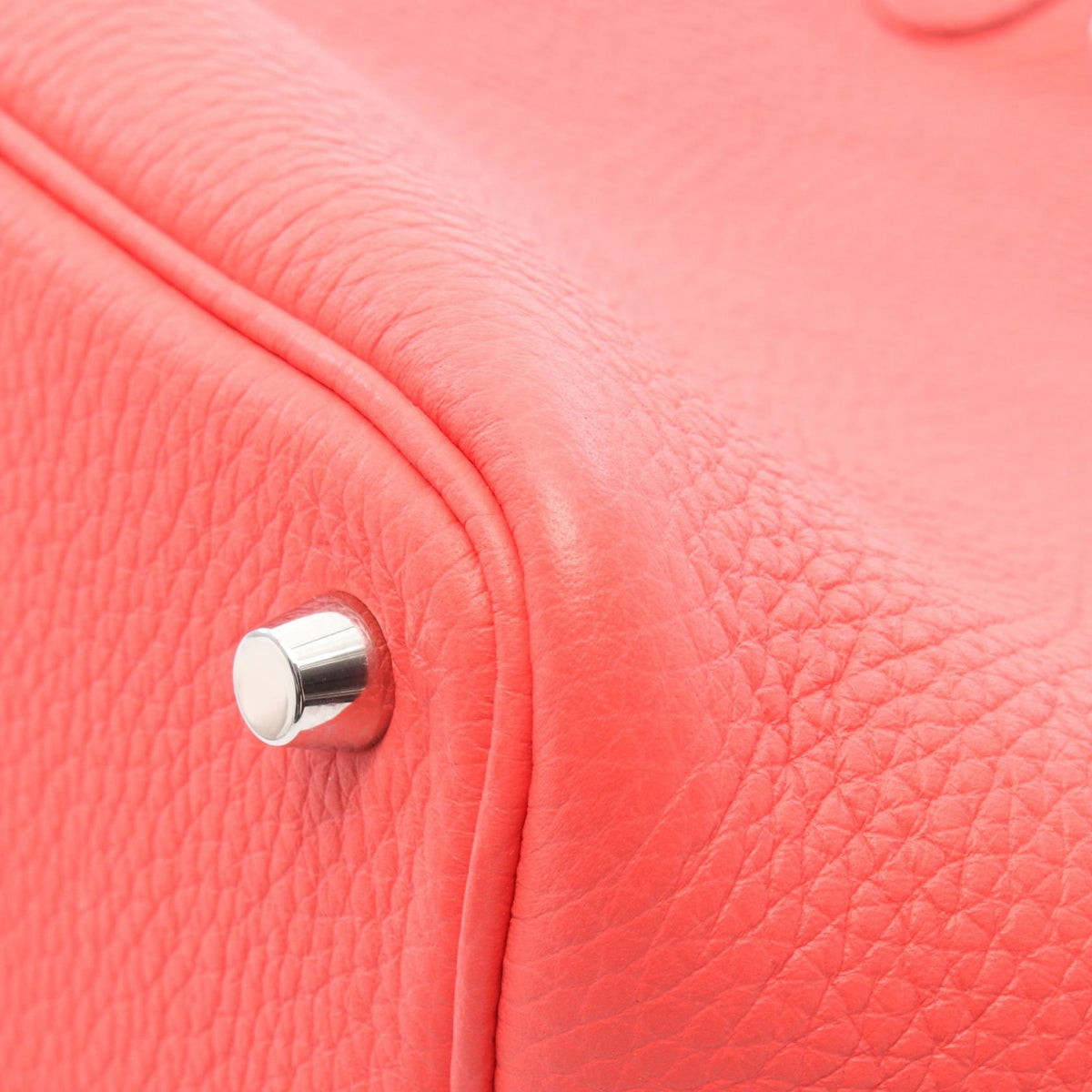HERMES Picotin Lock PM Taurillon Bag Red