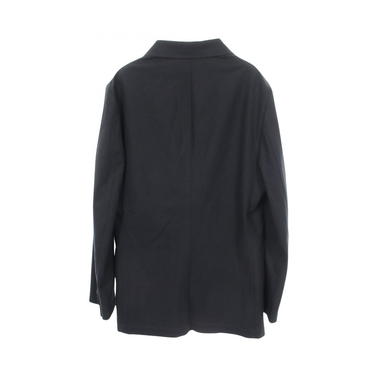 HERMES Navy Cotton Tailored Blazer Size 48