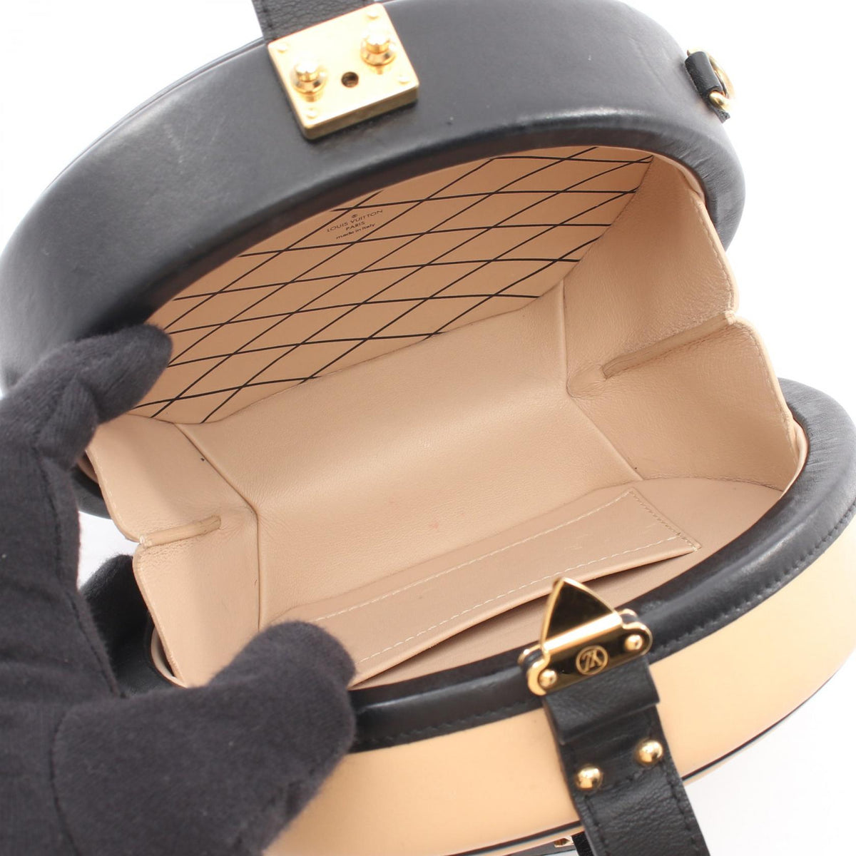 LOUIS VUITTON Petite Boîte Leather Bag