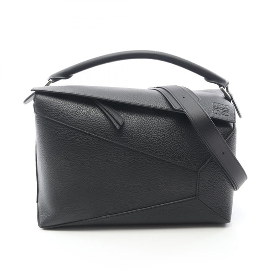 LOEWE Puzzle Edge Large 2WAY Bag Black