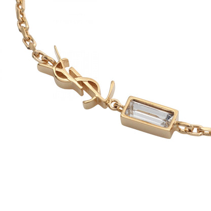 SAINT LAURENT PARIS Cassandra GP Rhinestone Bracelet Size S