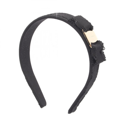 Salvatore Ferragamo Vara Headband Black