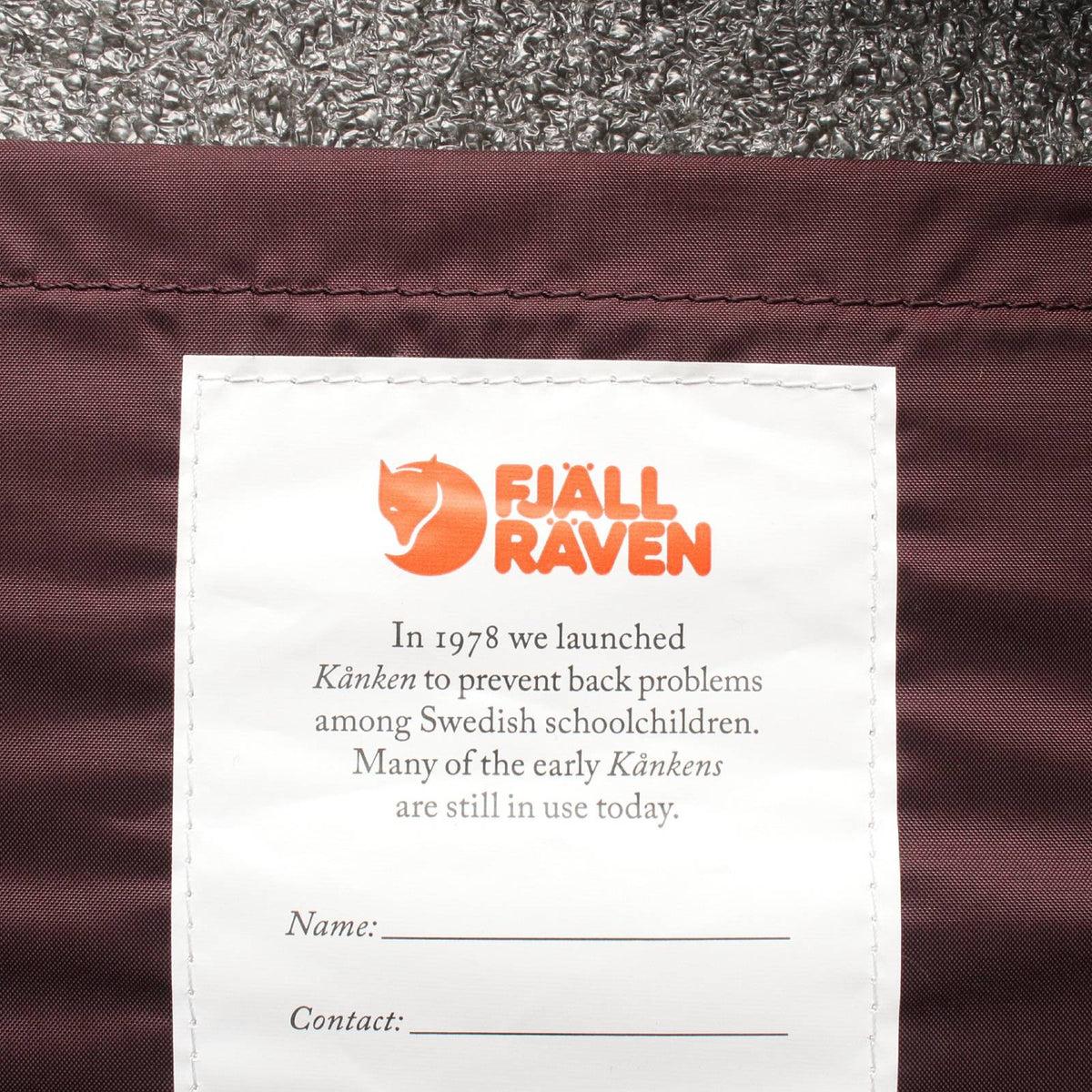 FJALLRAVEN KANKEN CLASSIC Backpack Purple