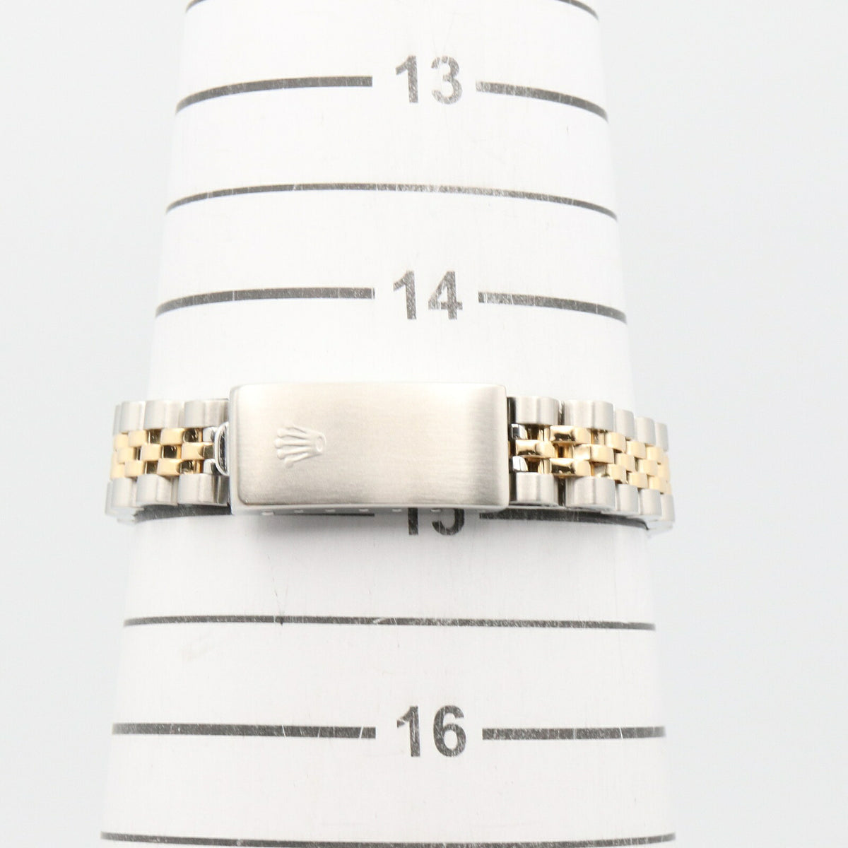 ROLEX Datejust K18 YG SS Watch Roman Dial