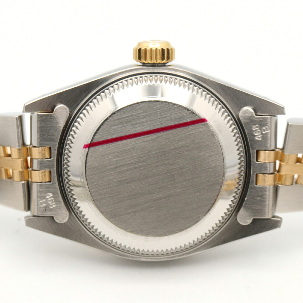 ROLEX Datejust K18 YG SS Watch Roman Dial