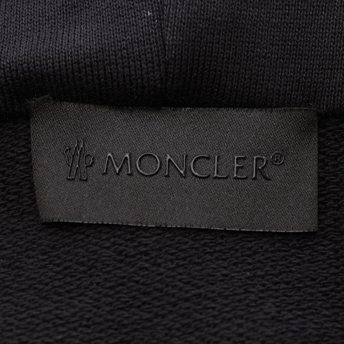 MONCLER Cotton Hoodie Black Size S