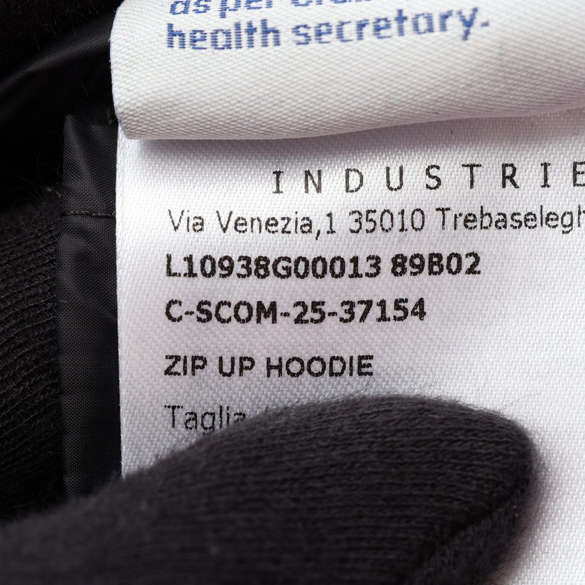 MONCLER Cotton Hoodie Black Size S