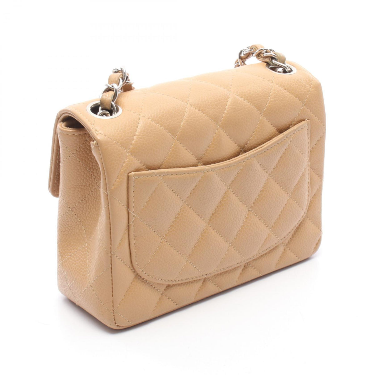 CHANEL Mini Matelasse Caviar Shoulder Bag