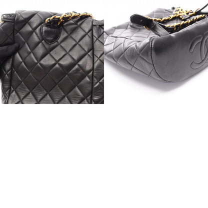 CHANEL Matelasse Turnlock Backpack Black
