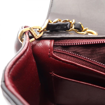 CHANEL Matelassé Diana Flap Bag Black
