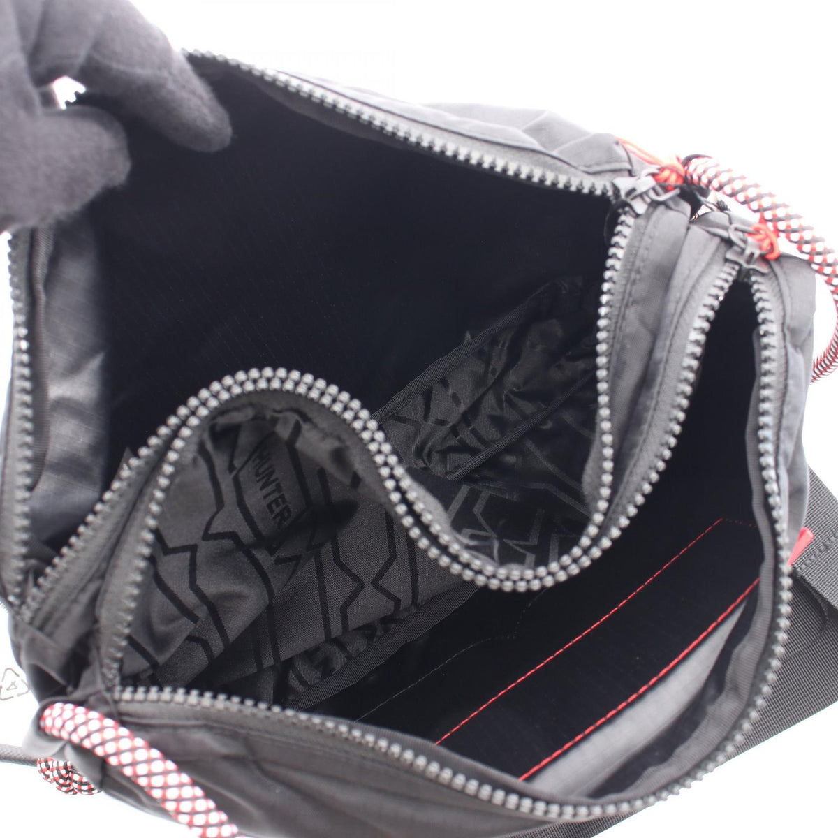 HUNTER Travel Ripstop Nylon Bag Black