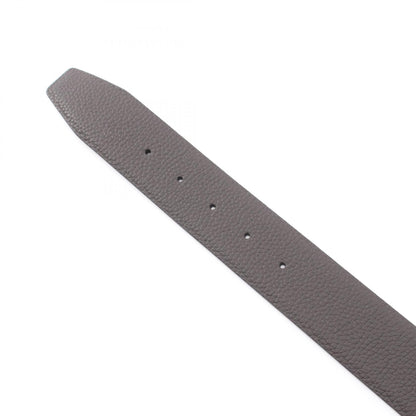TOM FORD T Icon Leather Belt Brown Size 90