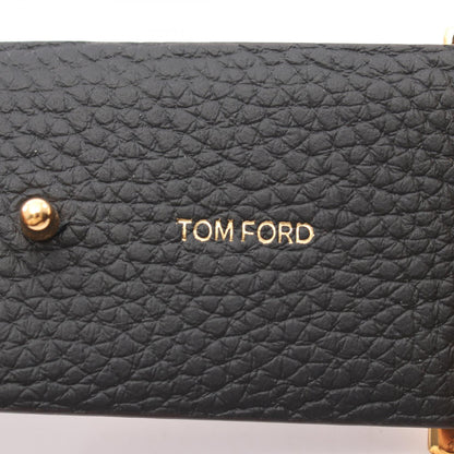 TOM FORD T Icon Leather Belt Brown Size 90