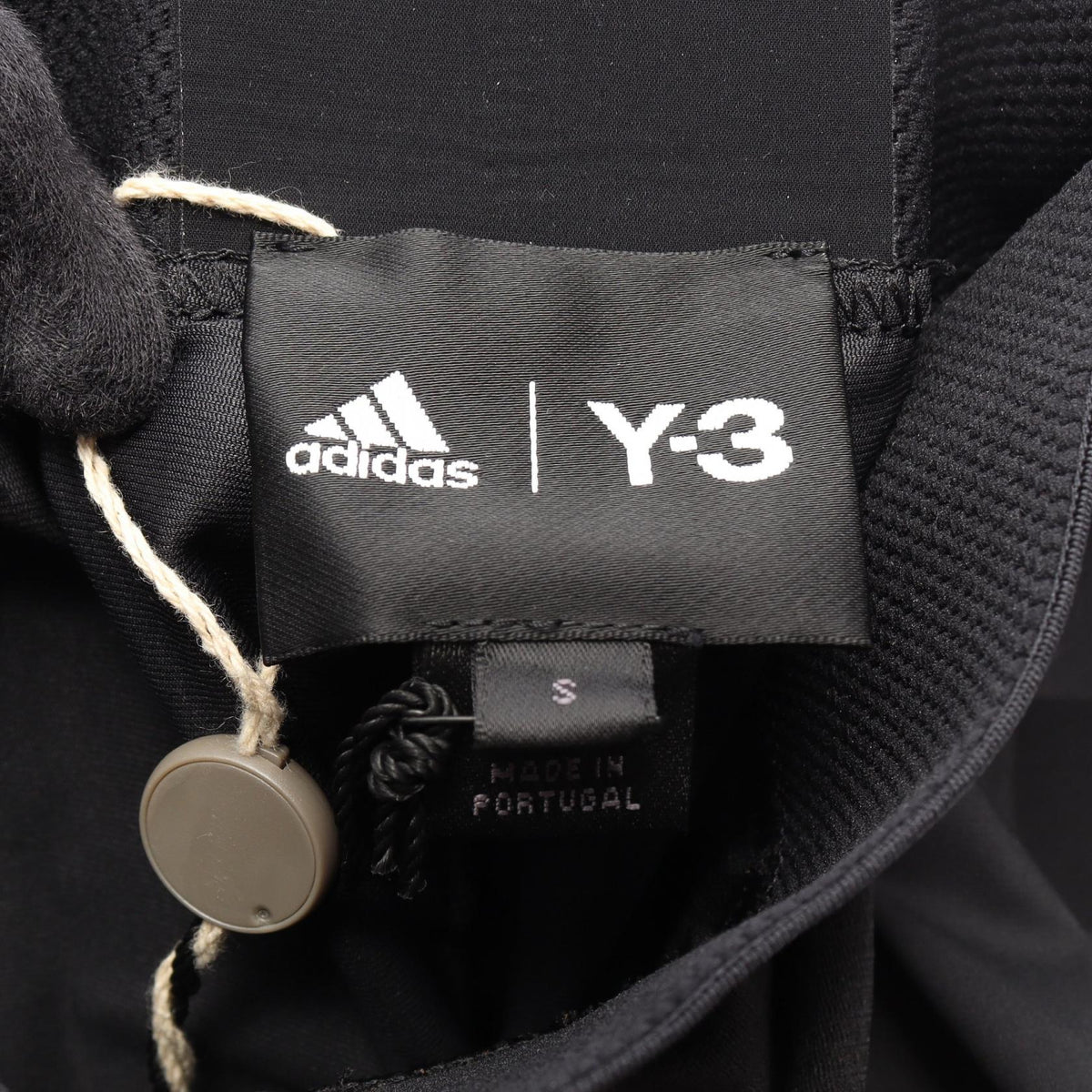 Y-3 BR6009 Leggings Pants Black Polyester Size S