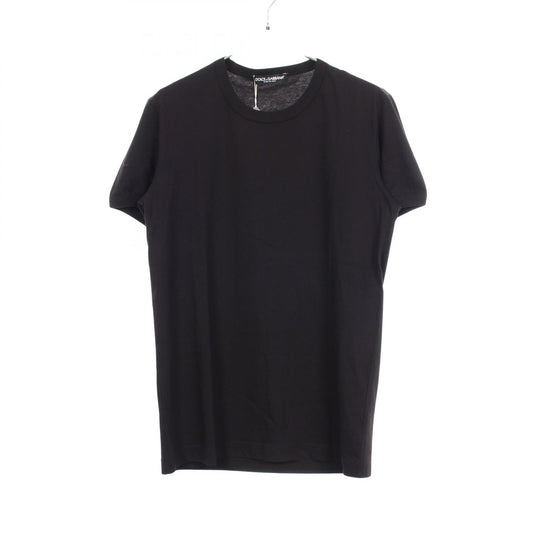 DOLCE & GABBANA Crewneck T-Shirt Black Size 48