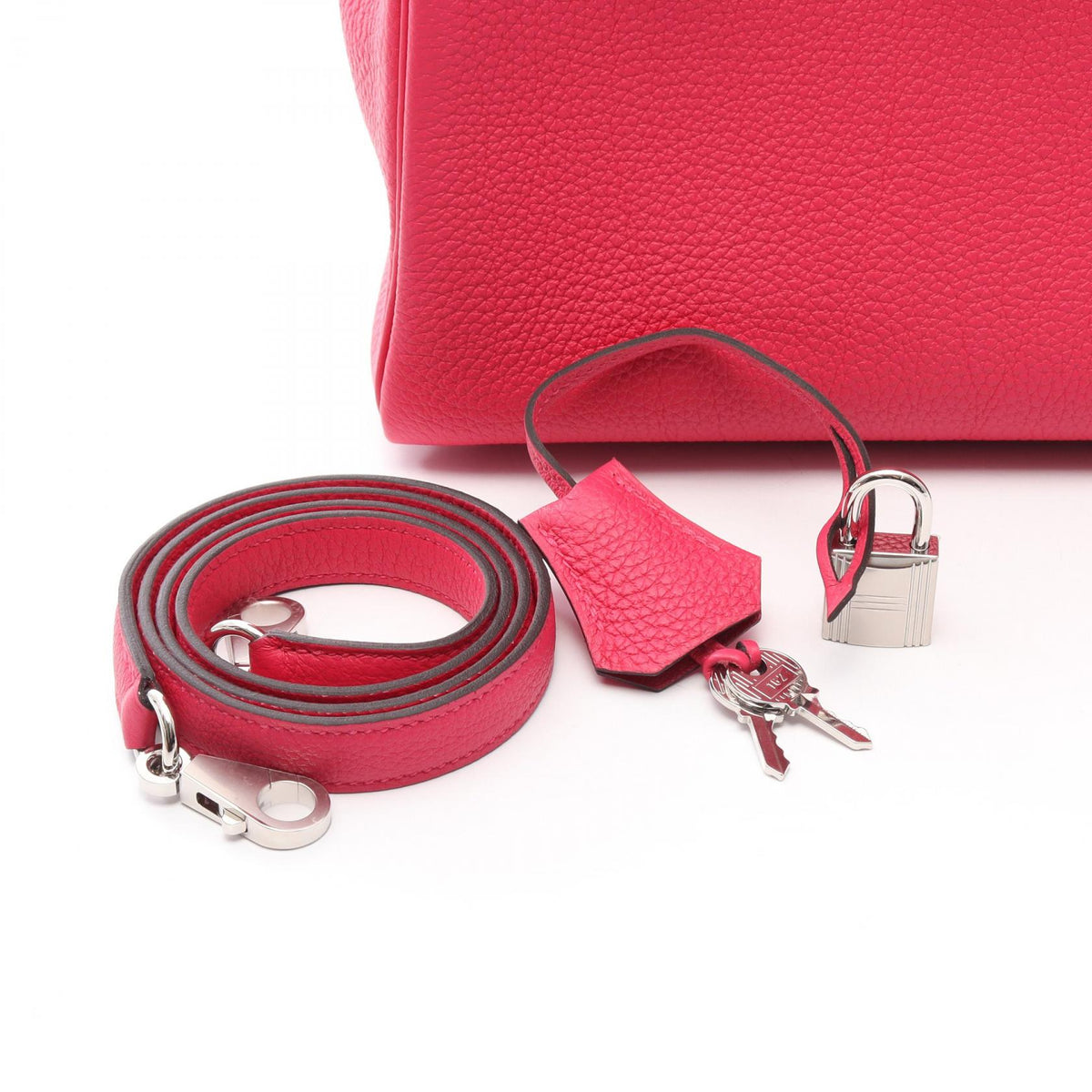 HERMES Kelly 25 Rose Mexico Togo 2WAY Bag