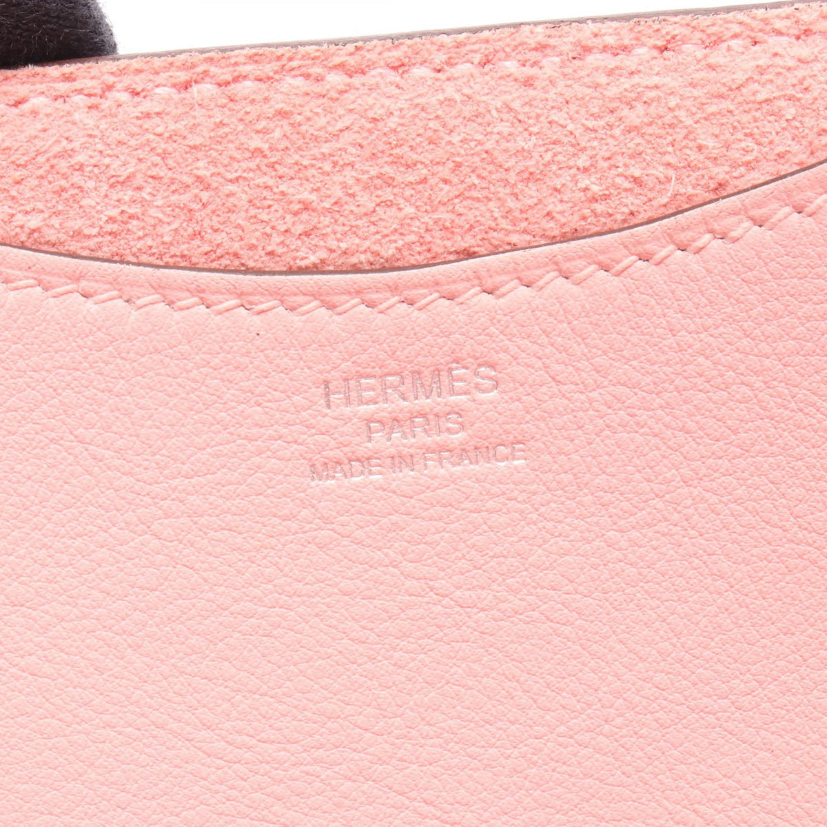 HERMES In-the-Loop 18 Rose Handle Bag