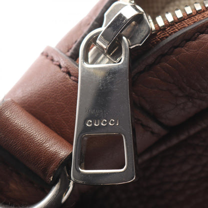 GUCCI Interlocking G Leather Briefcase