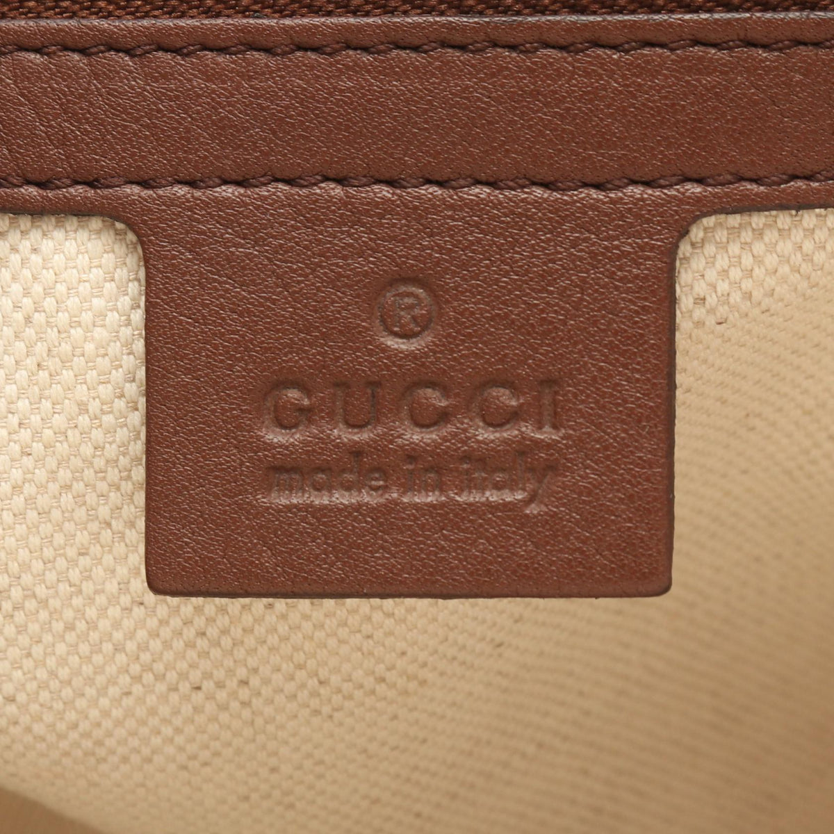 GUCCI Interlocking G Leather Briefcase