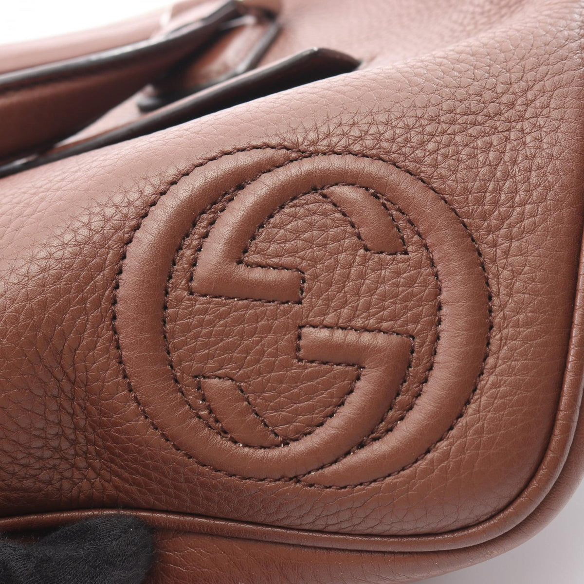 GUCCI Interlocking G Leather Briefcase