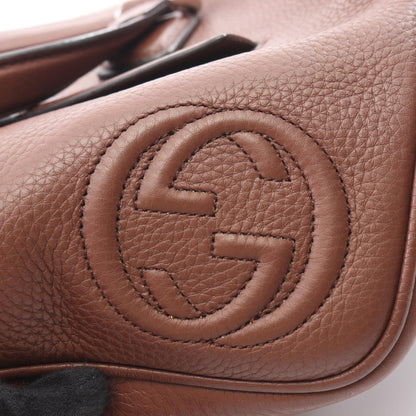 GUCCI Interlocking G Leather Briefcase