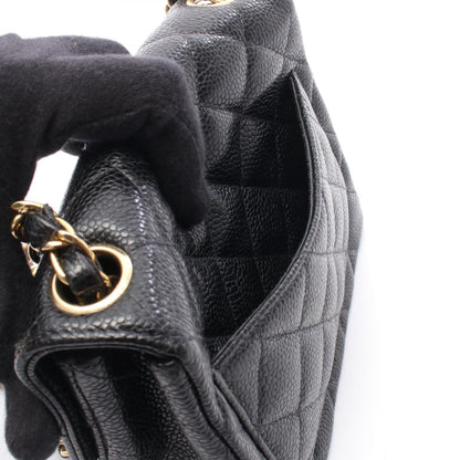 CHANEL Mini Matelasse Shoulder Bag Black