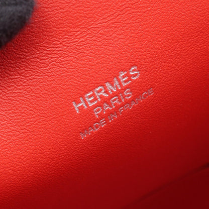 HERMES Toolbox 20 Rouge Pivoine Handle Bag