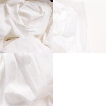 LOUIS VUITTON Frill Cotton Blouse White Size 40