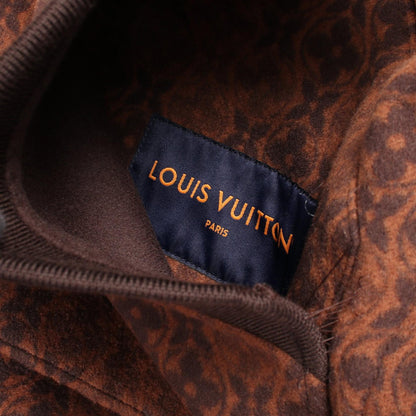 LOUIS VUITTON Double Face Reversible Jacket Brown Size 48