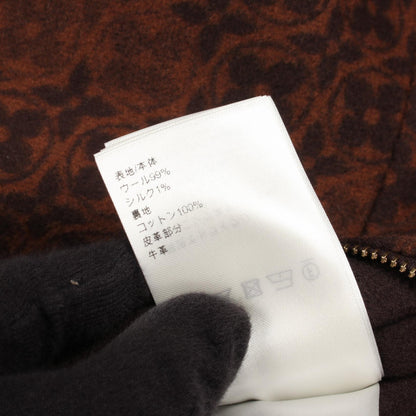 LOUIS VUITTON Double Face Reversible Jacket Brown Size 48