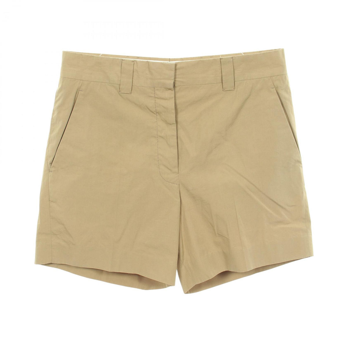 Miu Miu Cotton Poplin Bermuda Shorts Size 38
