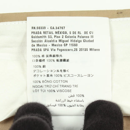 Miu Miu Cotton Poplin Bermuda Shorts Size 38