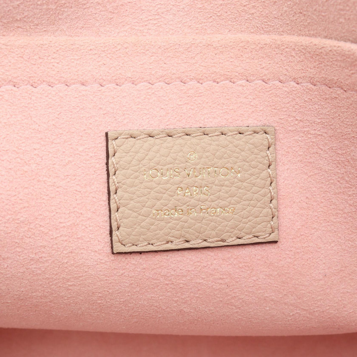 LOUIS VUITTON My Lockme Leather Bag Pink