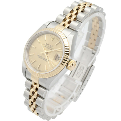 ROLEX Datejust Y-Series K18SS Watch