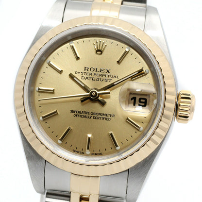 ROLEX Datejust Y-Series K18SS Watch