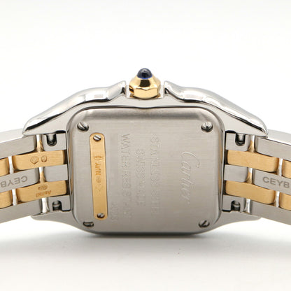 CARTIER Panthère SM 2 Row Silver Watch