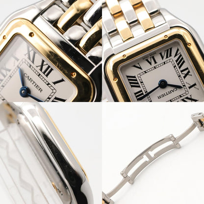 CARTIER Panthère SM 2 Row Silver Watch