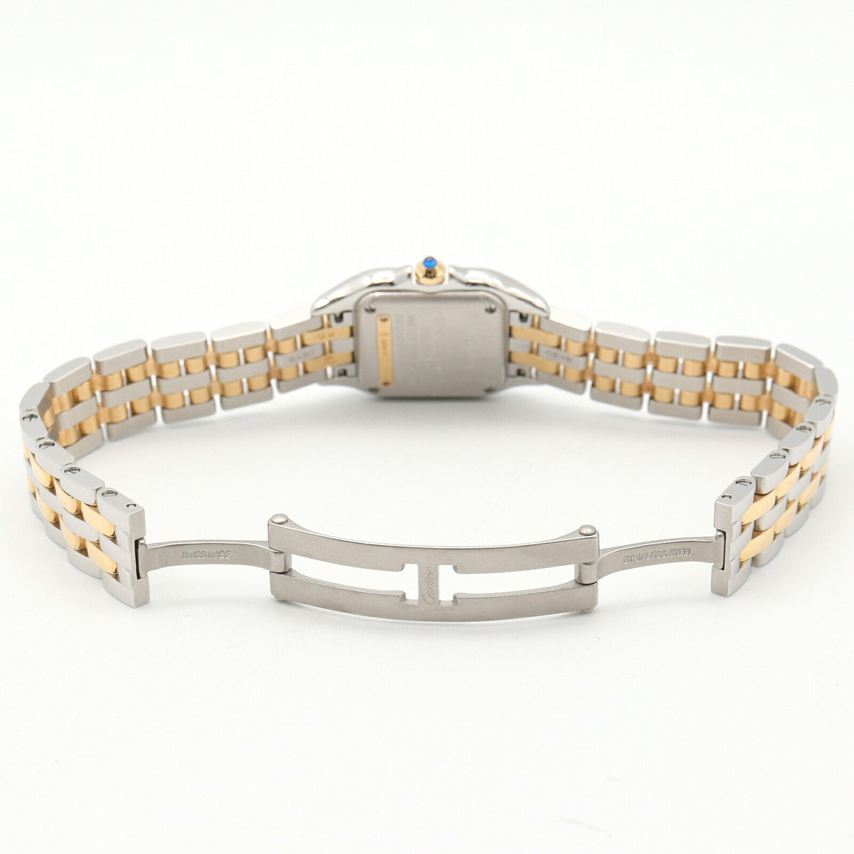 CARTIER Panthère SM 2 Row Silver Watch