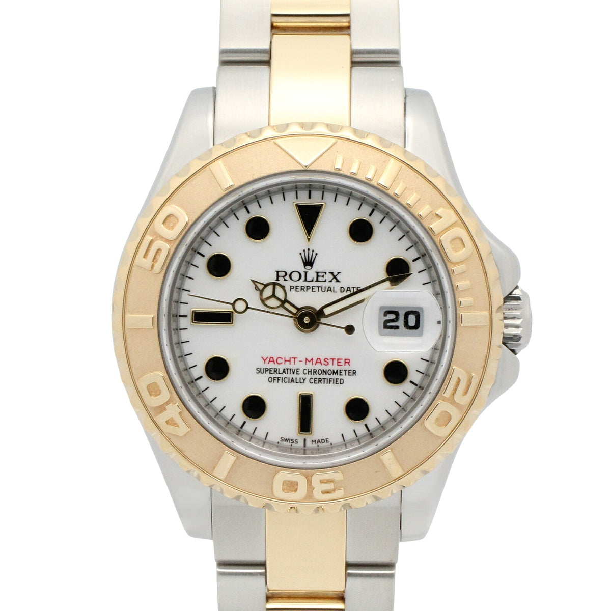 ROLEX Yacht-Master 29 Automatic White Dial Watch