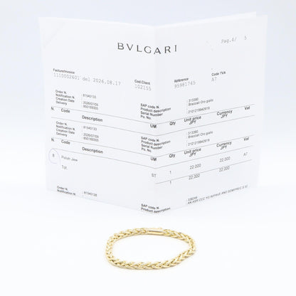 BVLGARI K18 Yellow Gold Bracelet