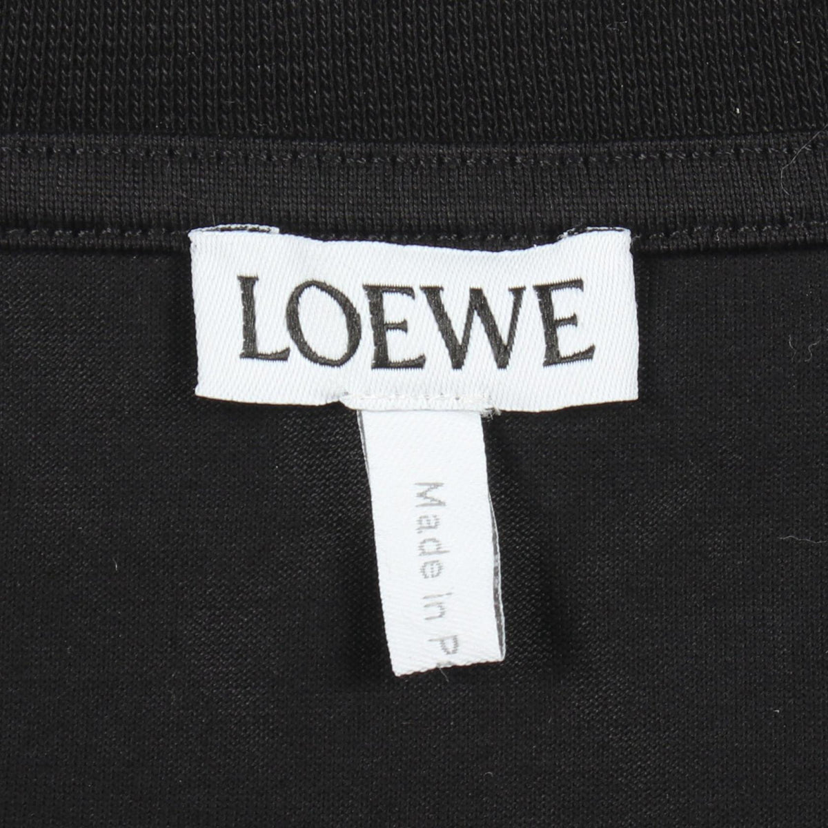 LOEWE Anagram Oversize Cotton T-Shirt Size XS