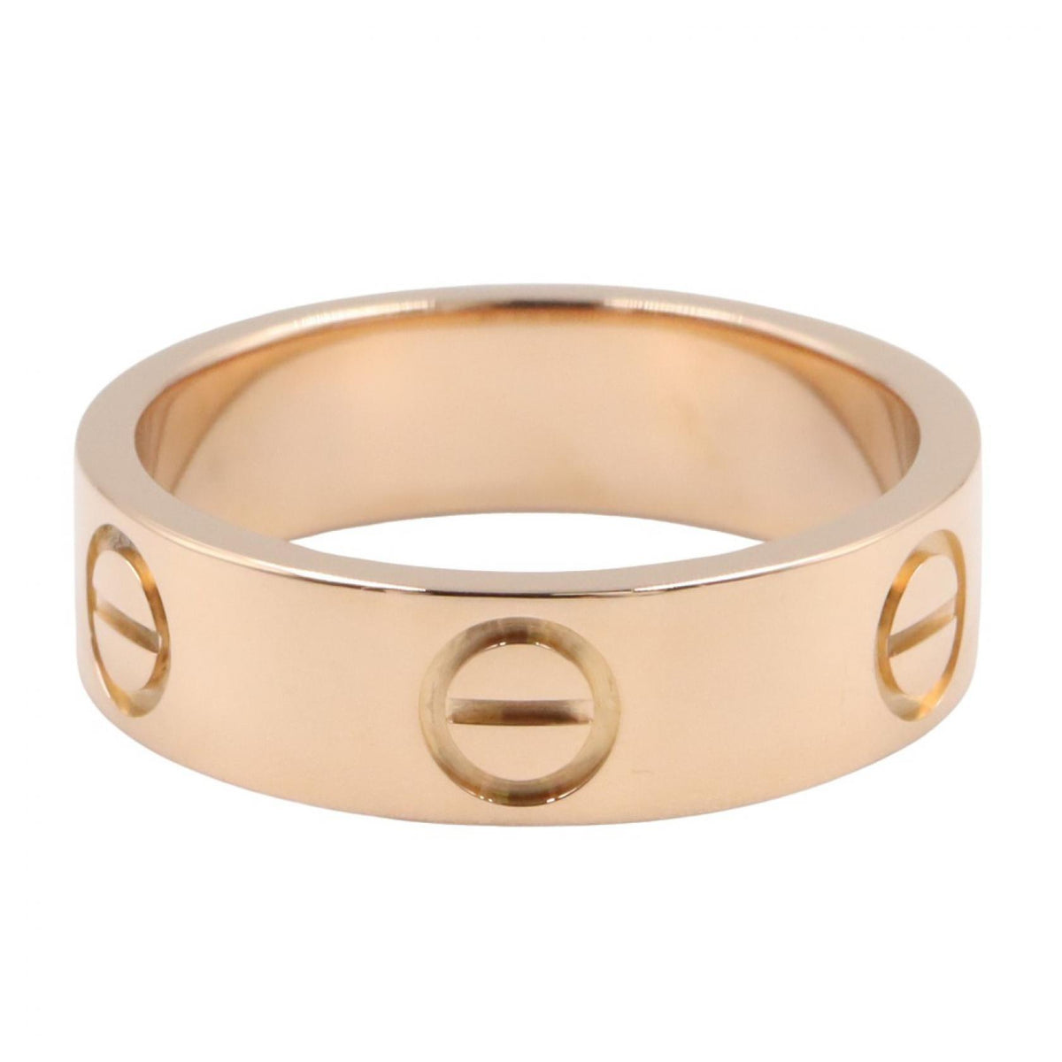 CARTIER Love K18PG Ring Size JP 10.5
