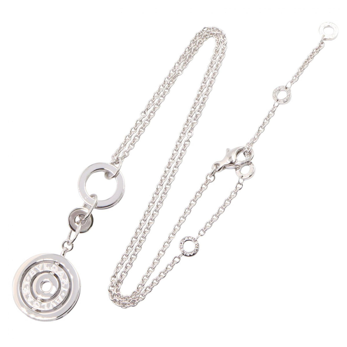 BVLGARI Astrale K18 White Gold Necklace