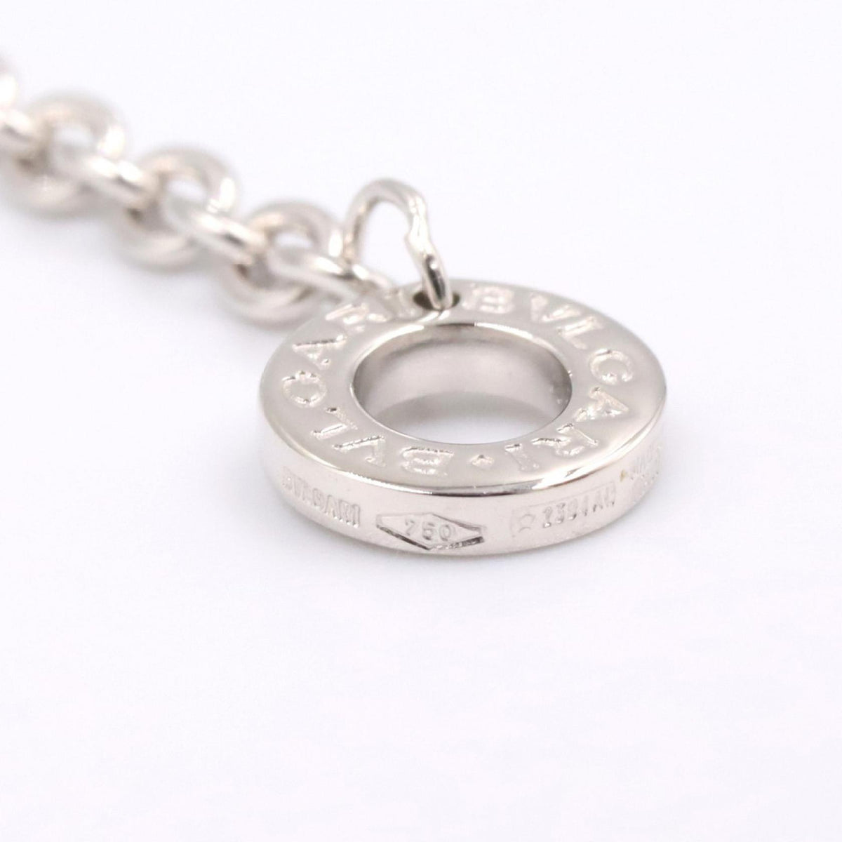 BVLGARI Astrale K18 White Gold Necklace