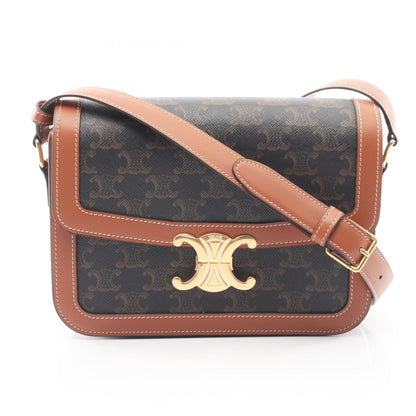 CELINE Classic Triomphe PVC Shoulder Bag