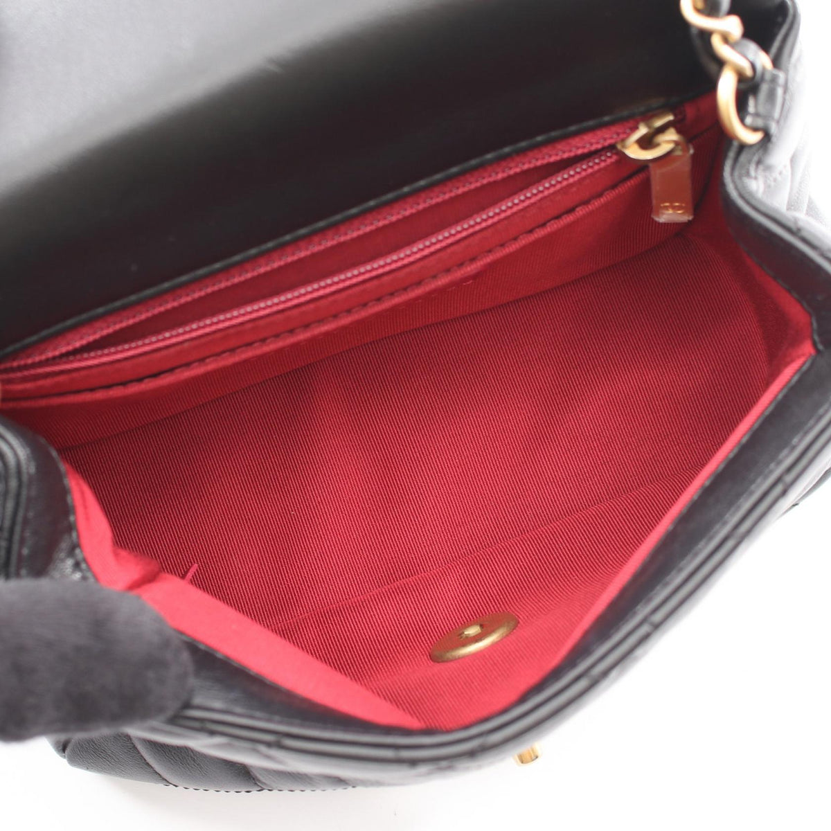 CHANEL Mini Matelasse Frill Shoulder Bag