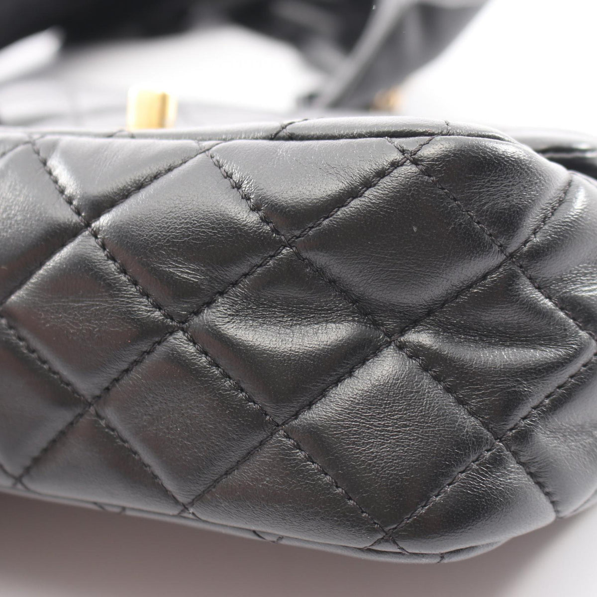 CHANEL Mini Matelasse Frill Shoulder Bag