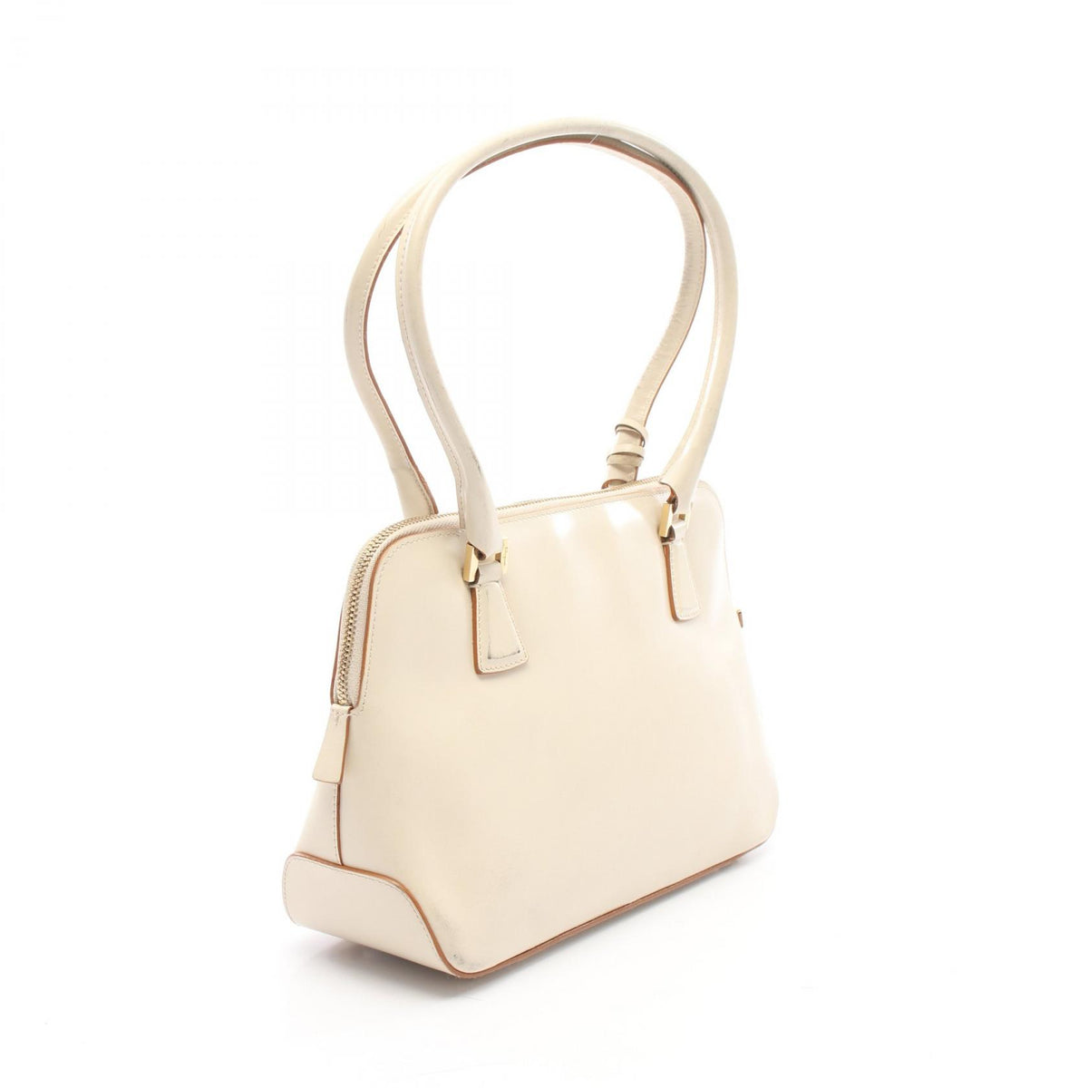 Salvatore Ferragamo Beige Handle Bag